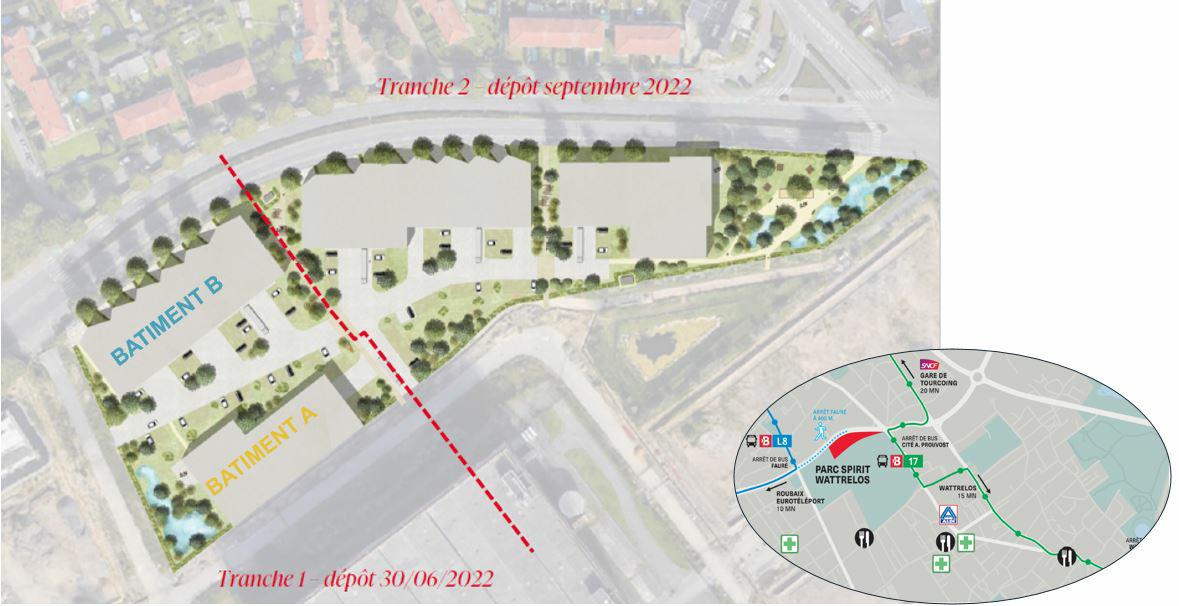 Local d'activité Wattrelos 3785m² Vente local d'activité Wattrelos Nord OVACT2208026 2